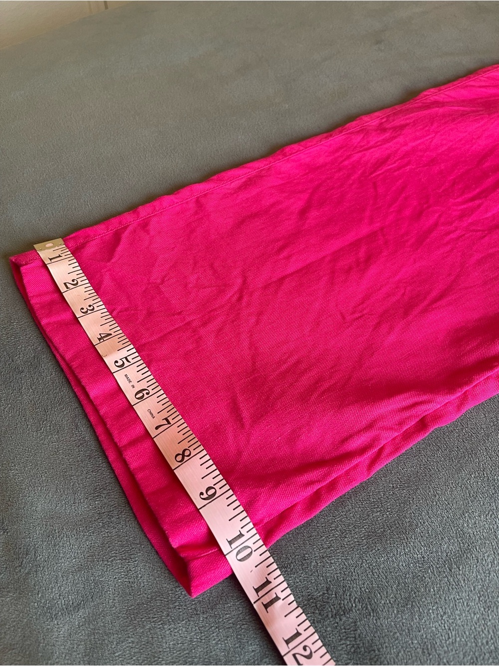 Nicole Miller New York Wide-Leg High-Rise Pants in Vibrant Fuchsia - Picture 9 of 12